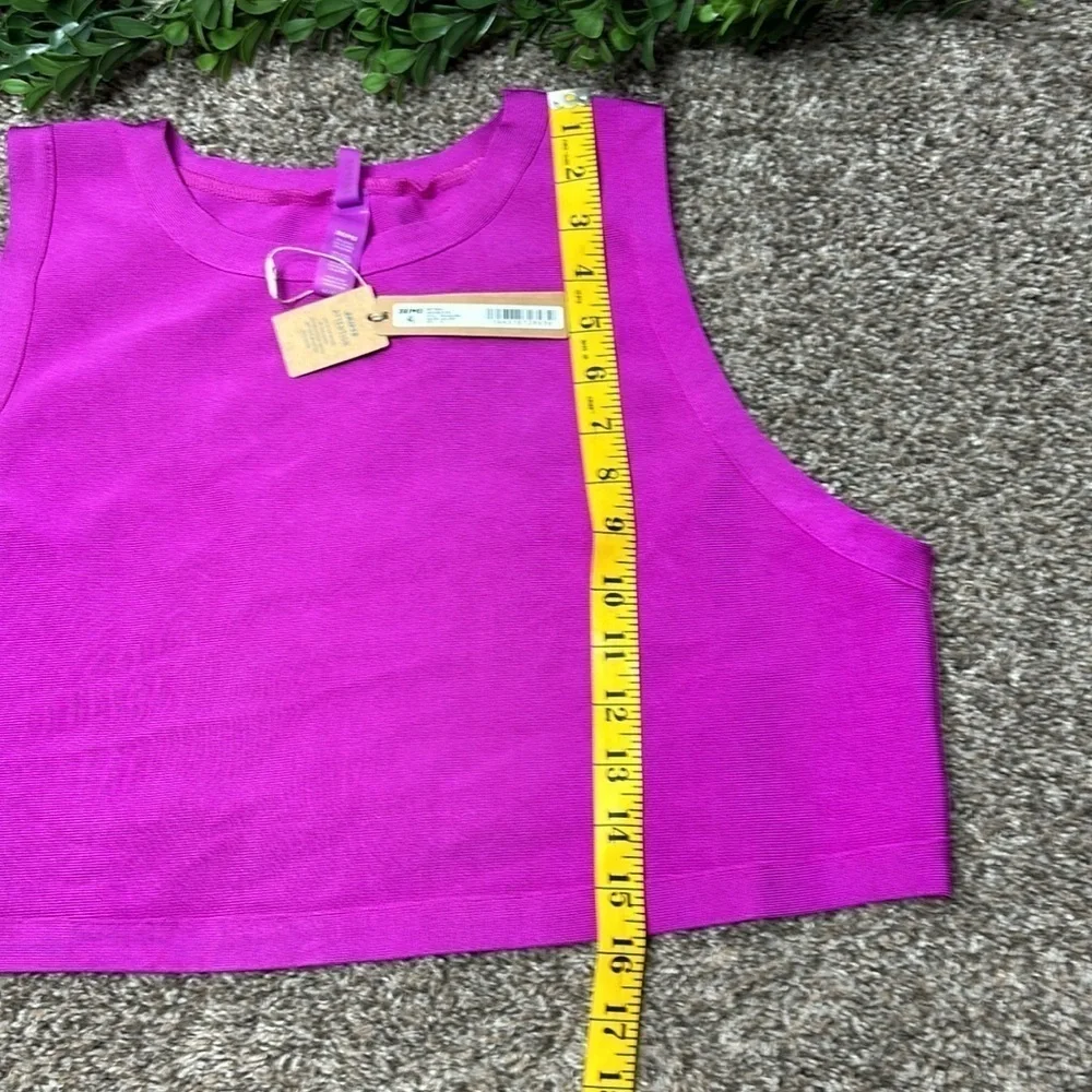NWT Skims Knit Swim High Neck Top